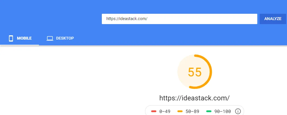 After Optimization - Mobile