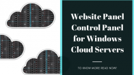 Website Panel Control Panel for Windows Cloud Servers 