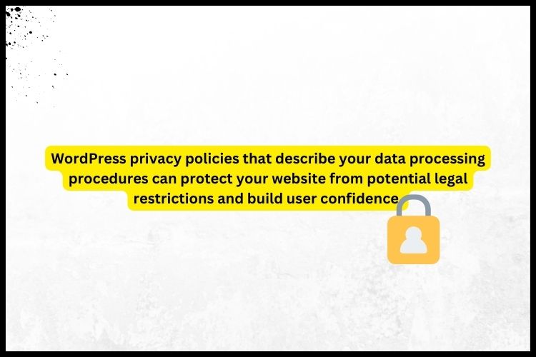 Do WordPress sites need a privacy policy?