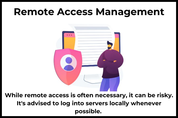 Dedicated Server Protected Remote Access Management