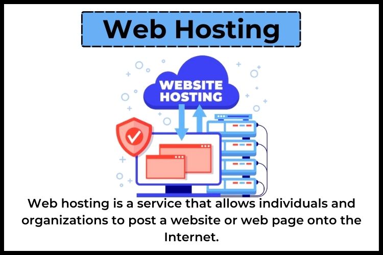 Web hosting service provider, is a company that offers the technologies and services required for a website