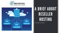 A Brief About Reseller Hosting