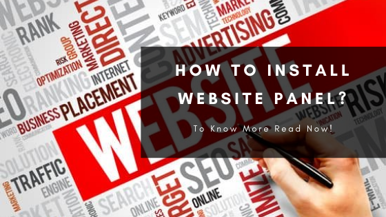 How to install Website Panel