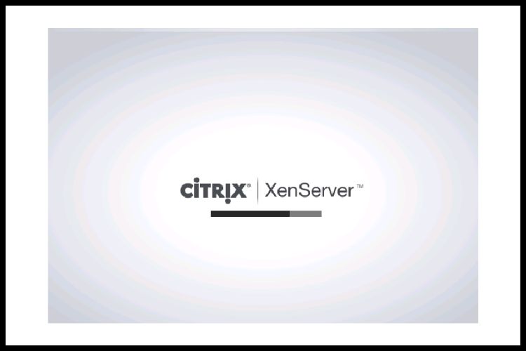 After installation, It will Open the Citrix XenServer