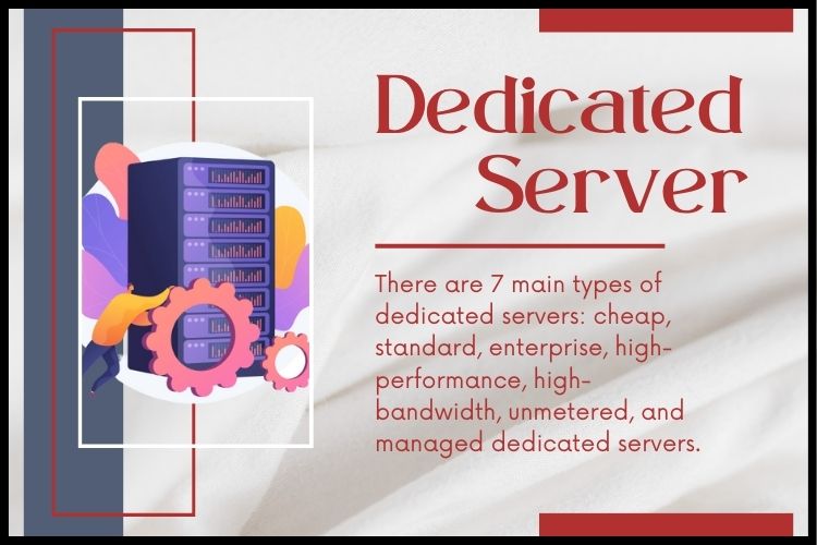 What are the different types of dedicated servers?