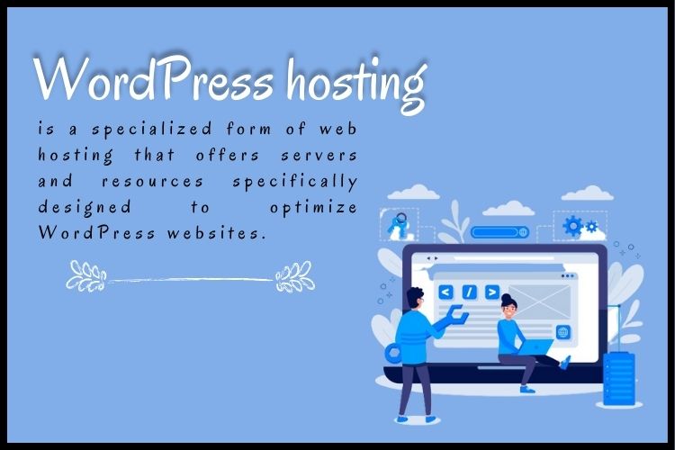 What type of hosting does WordPress use?