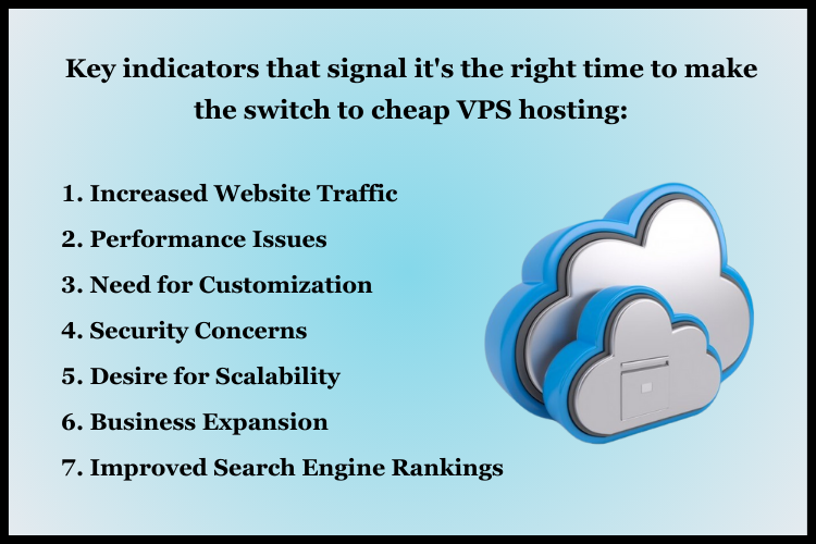 the right time to make the switch to cheap VPS hosting