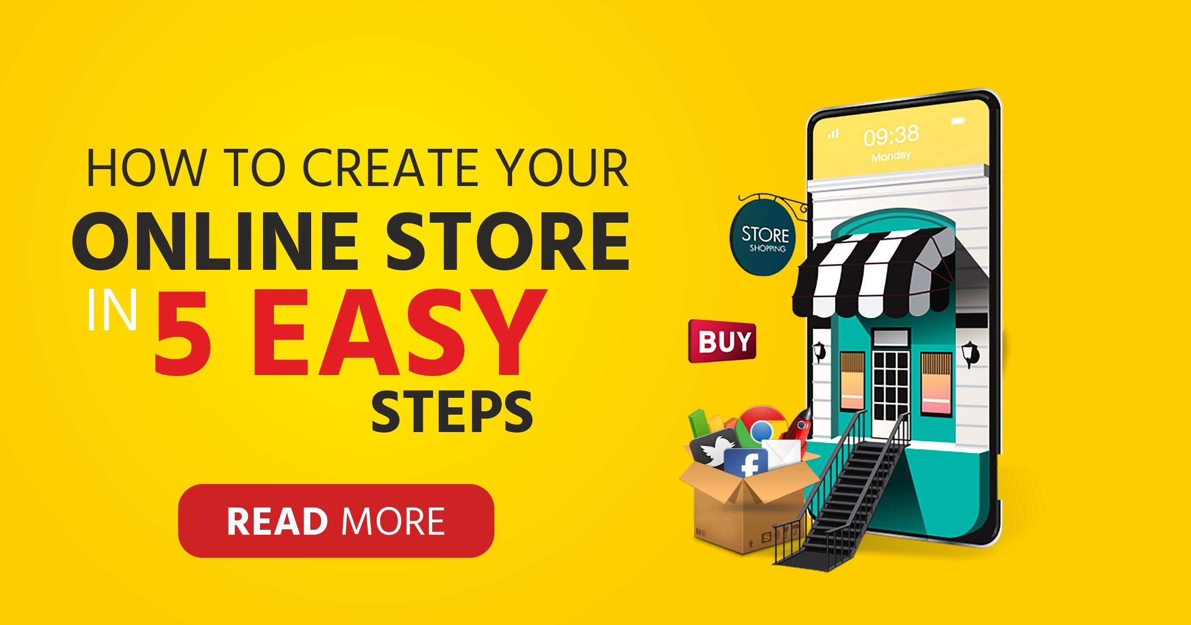How To Create Your Online Store In 5 Easy Steps