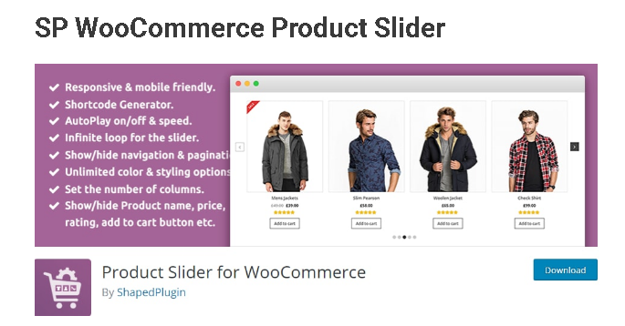 WooCommerce Products Slider