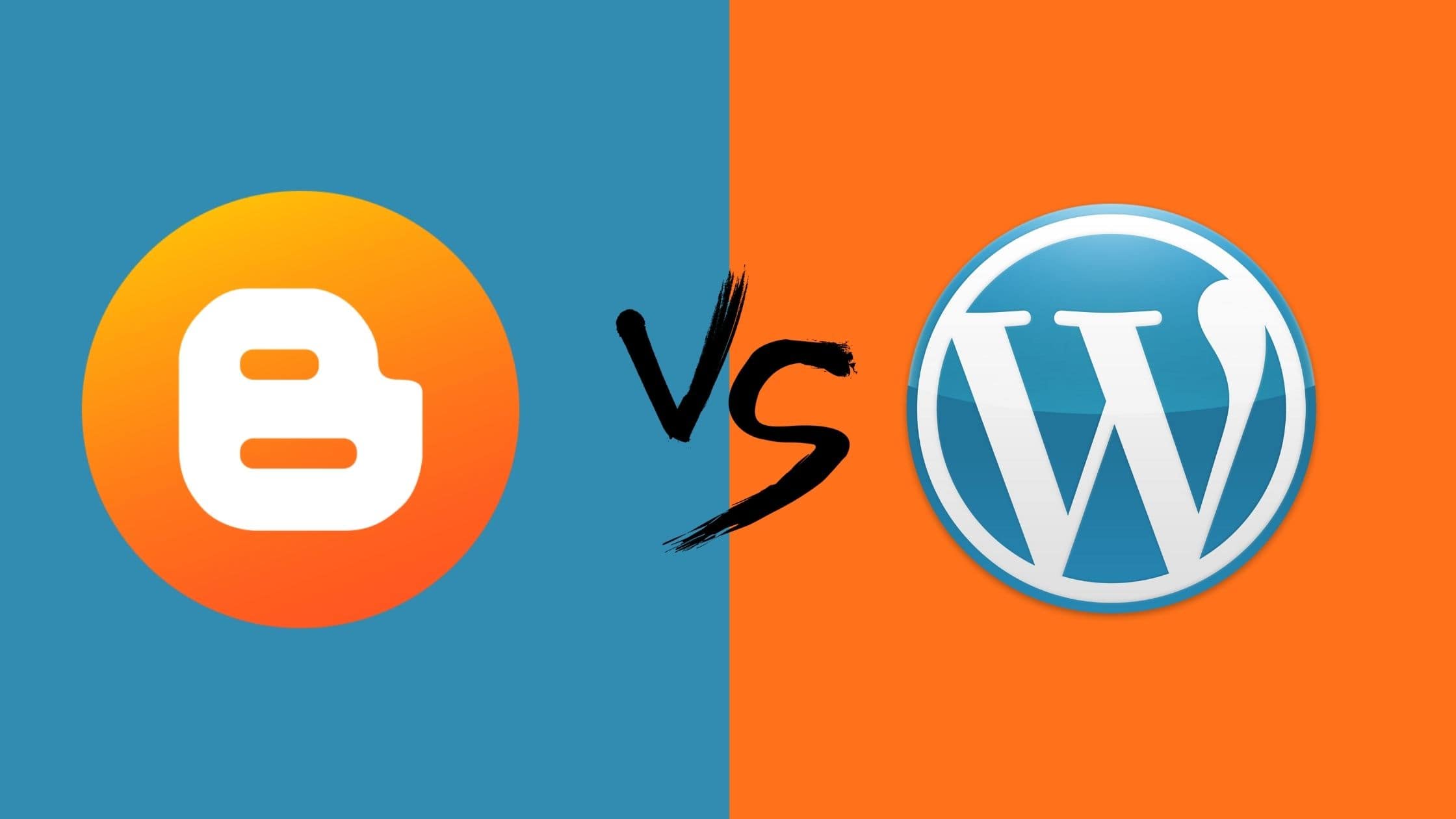 WordPress Vs Blogger - Find Out The Difference Between Them | Example NG